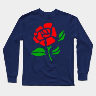 Red Rose Long Sleeve T-Shirt